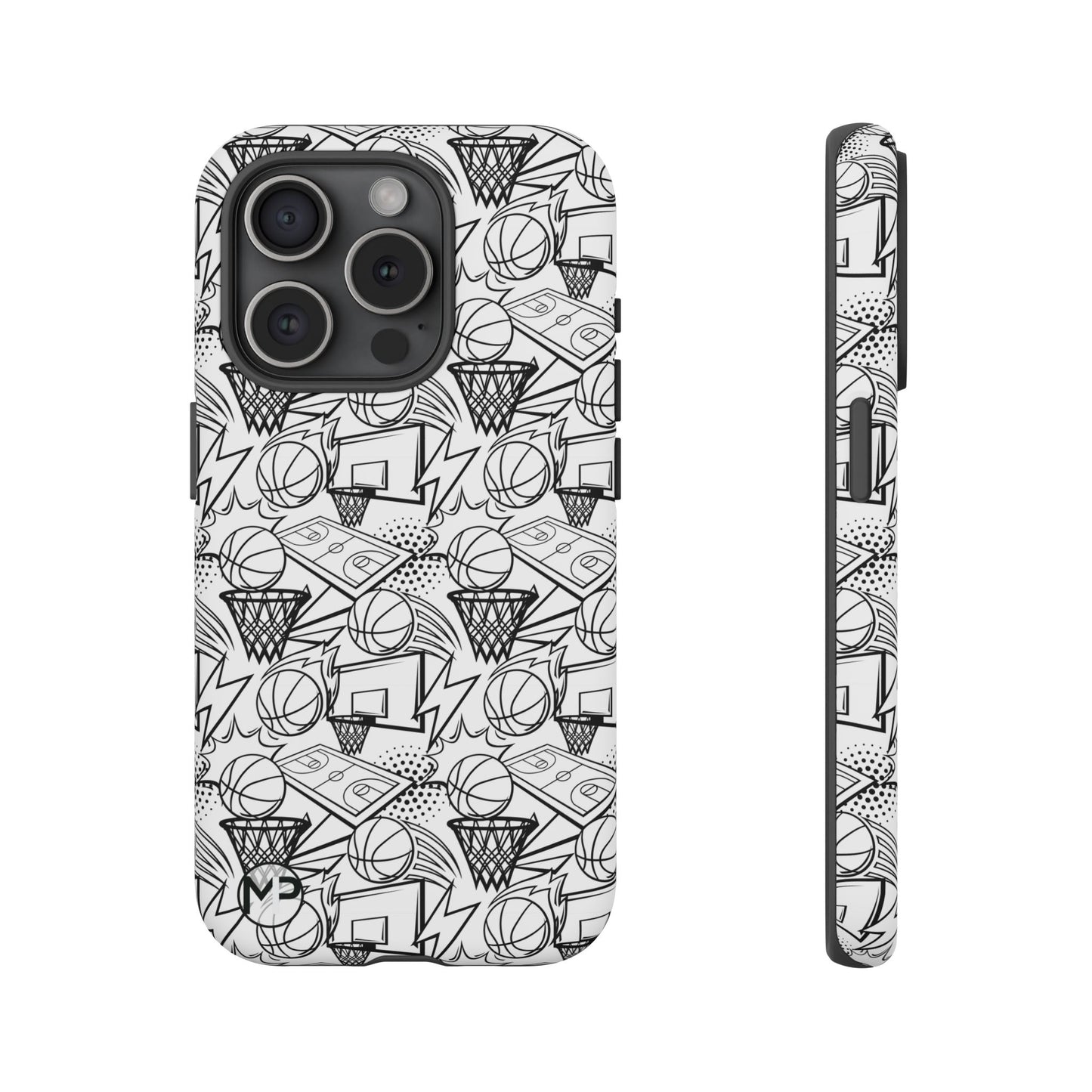 Basketball Doodle Tough Phone Case