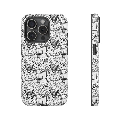 Basketball Doodle Tough Phone Case