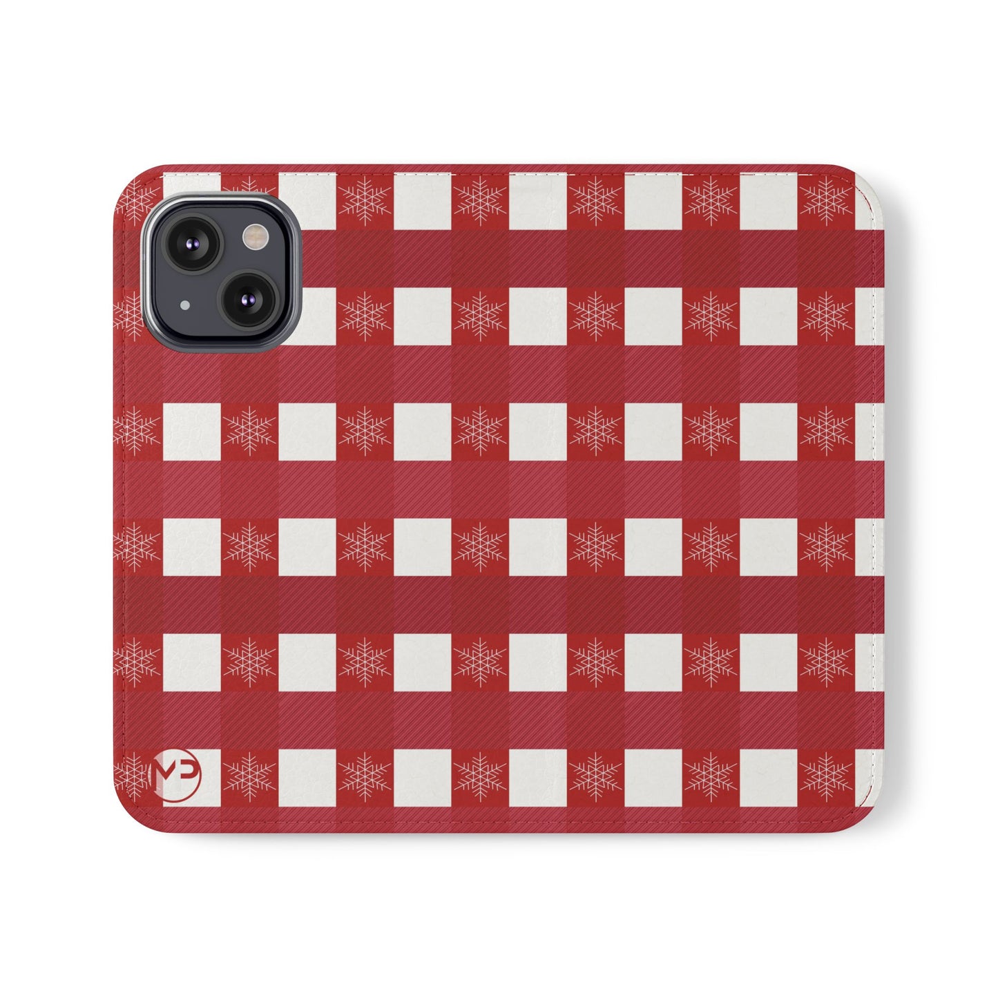 Red Buffalo Plaid Holiday Wallet Phone Case
