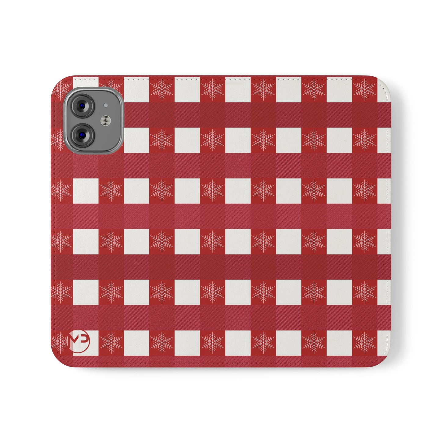 Red Buffalo Plaid Holiday Wallet Phone Case