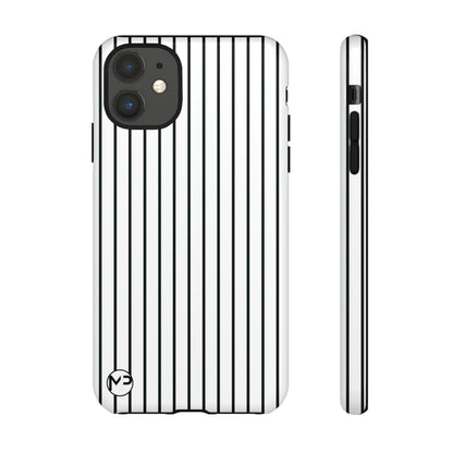 Striped Tough Phone Case — Slim Protective iPhone Cover
