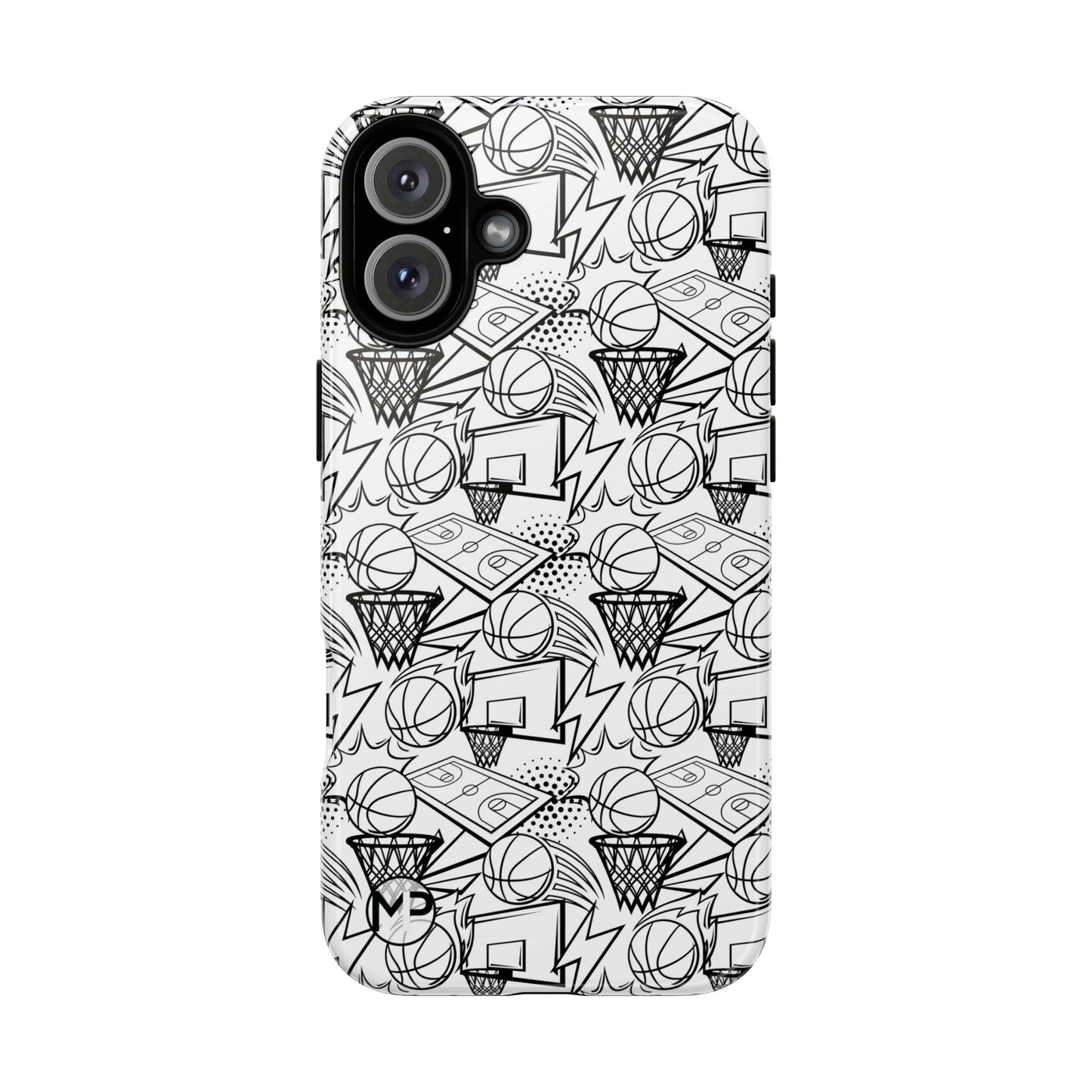 Basketball Doodle Tough Phone Case