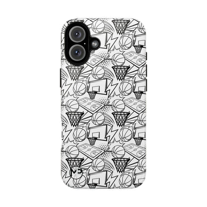 Basketball Doodle Tough Phone Case