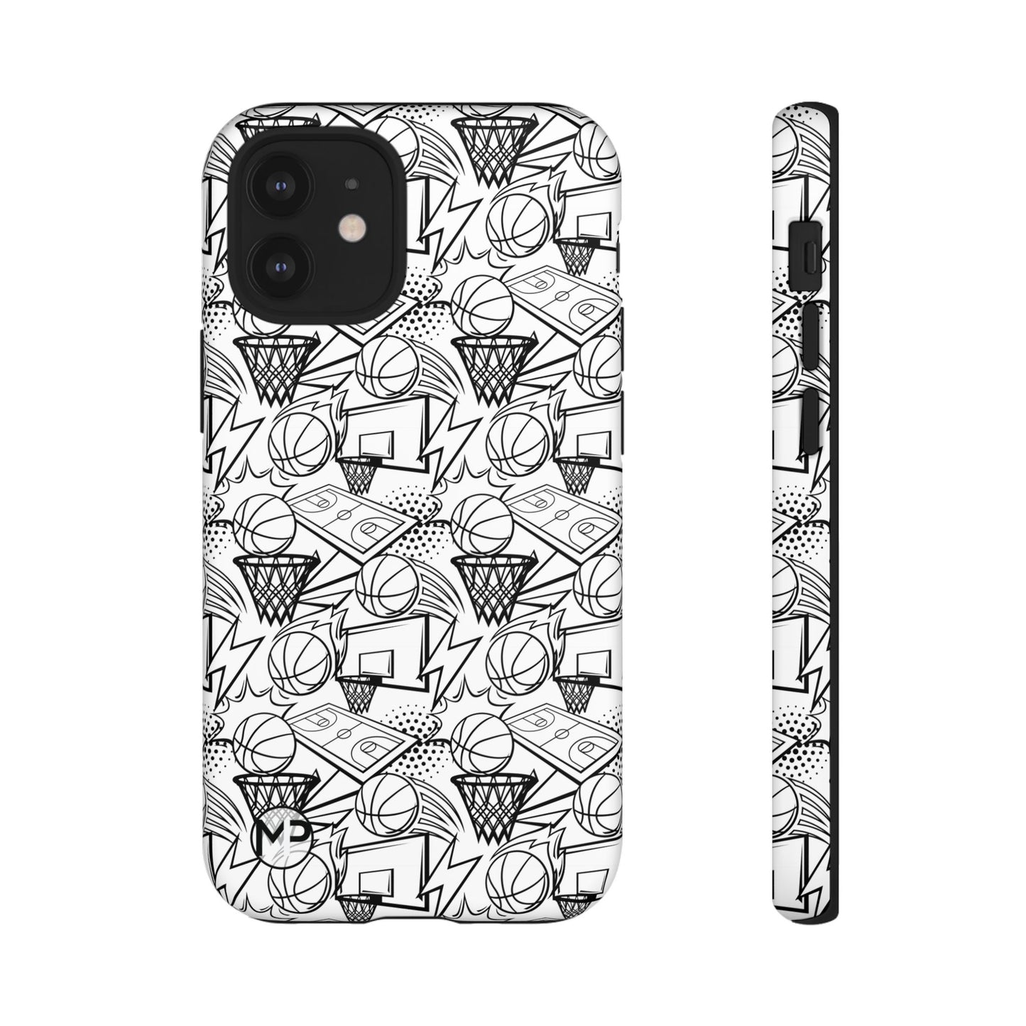 Basketball Doodle Tough Phone Case