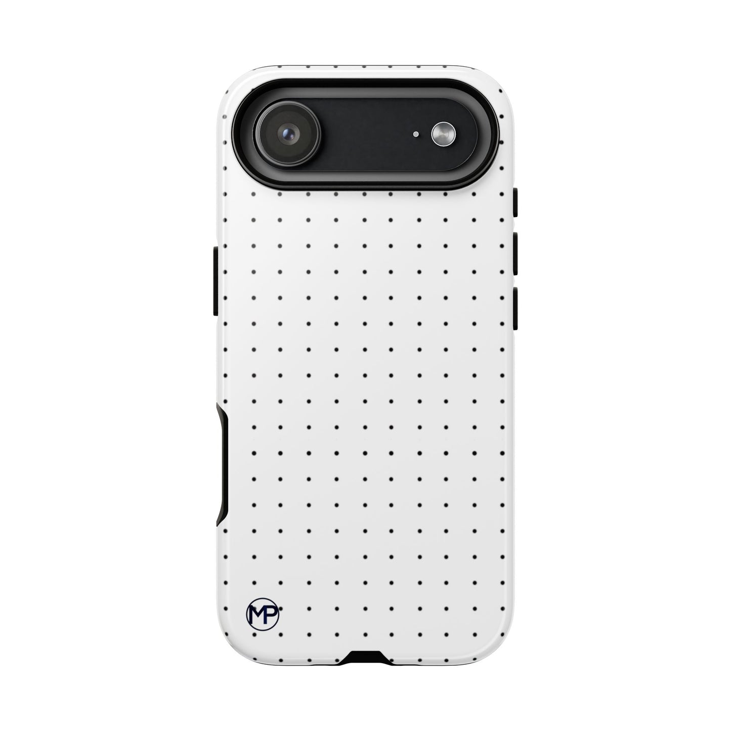White Mini Polka-Dot Dot Tough Phone Case