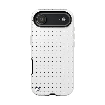 White Mini Polka-Dot Dot Tough Phone Case