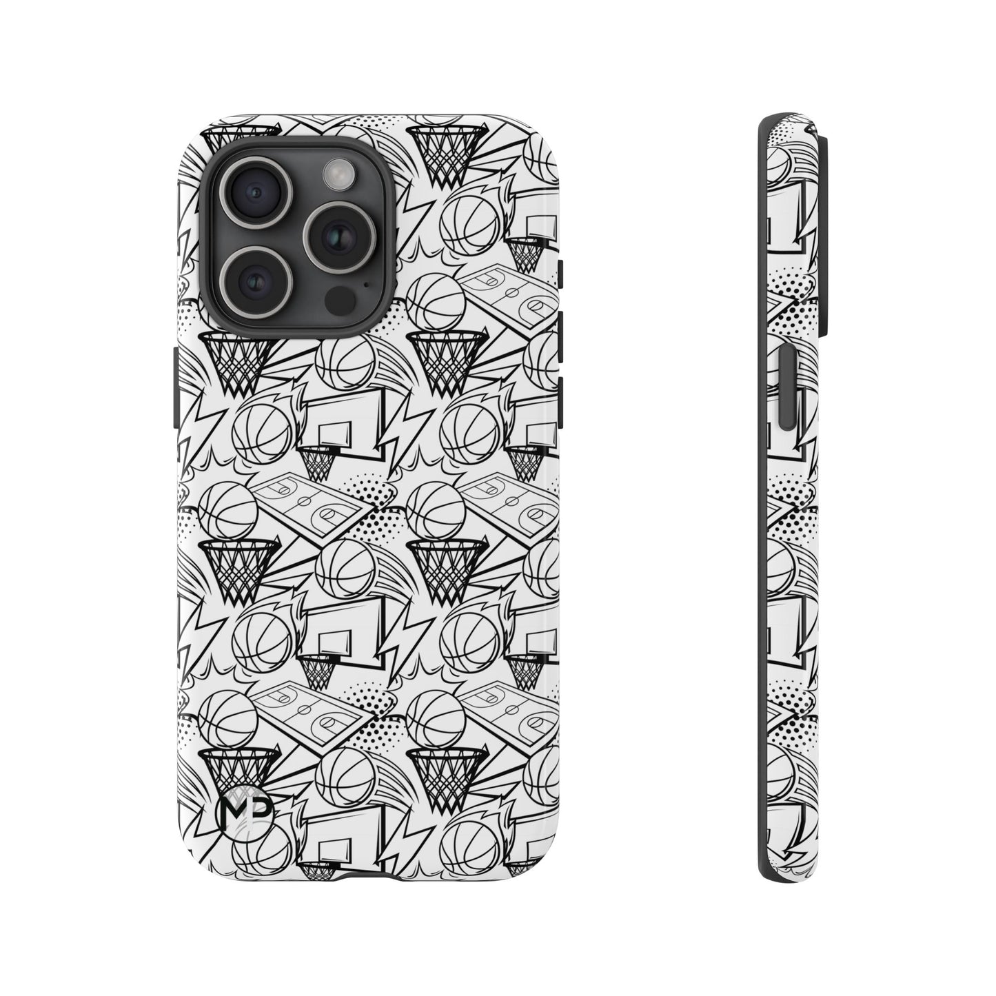 Basketball Doodle Tough Phone Case