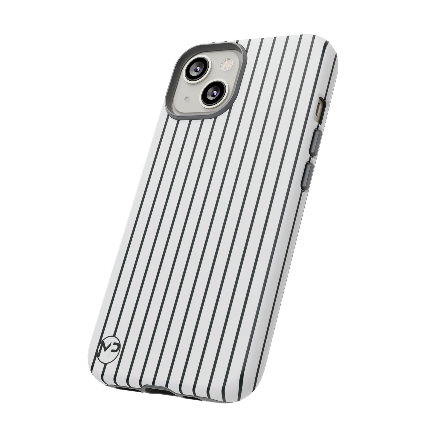 Striped Tough Phone Case — Slim Protective iPhone Cover