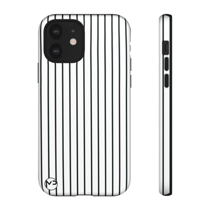 Striped Tough Phone Case — Slim Protective iPhone Cover