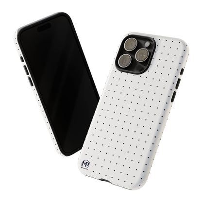 White Mini Polka-Dot Dot Tough Phone Case