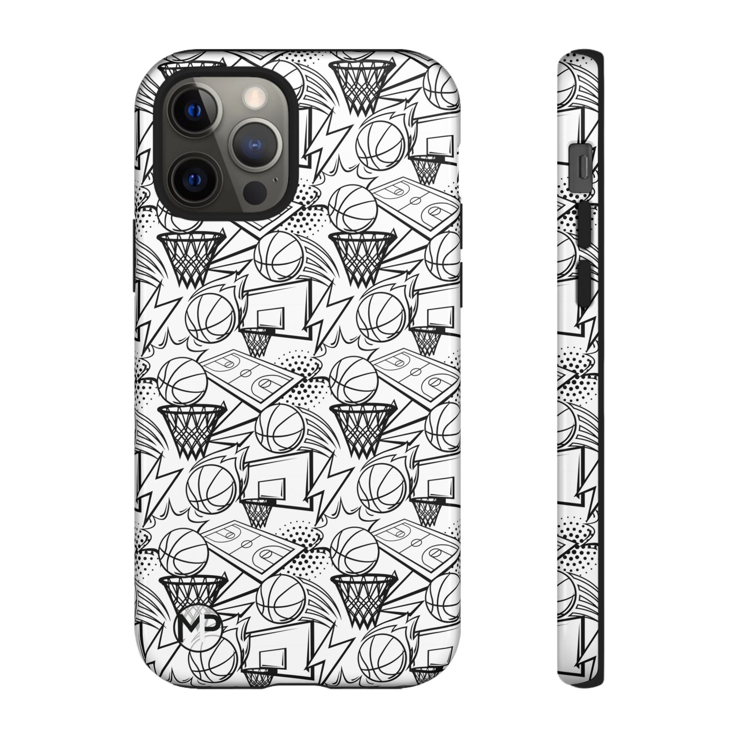 Basketball Doodle Tough Phone Case
