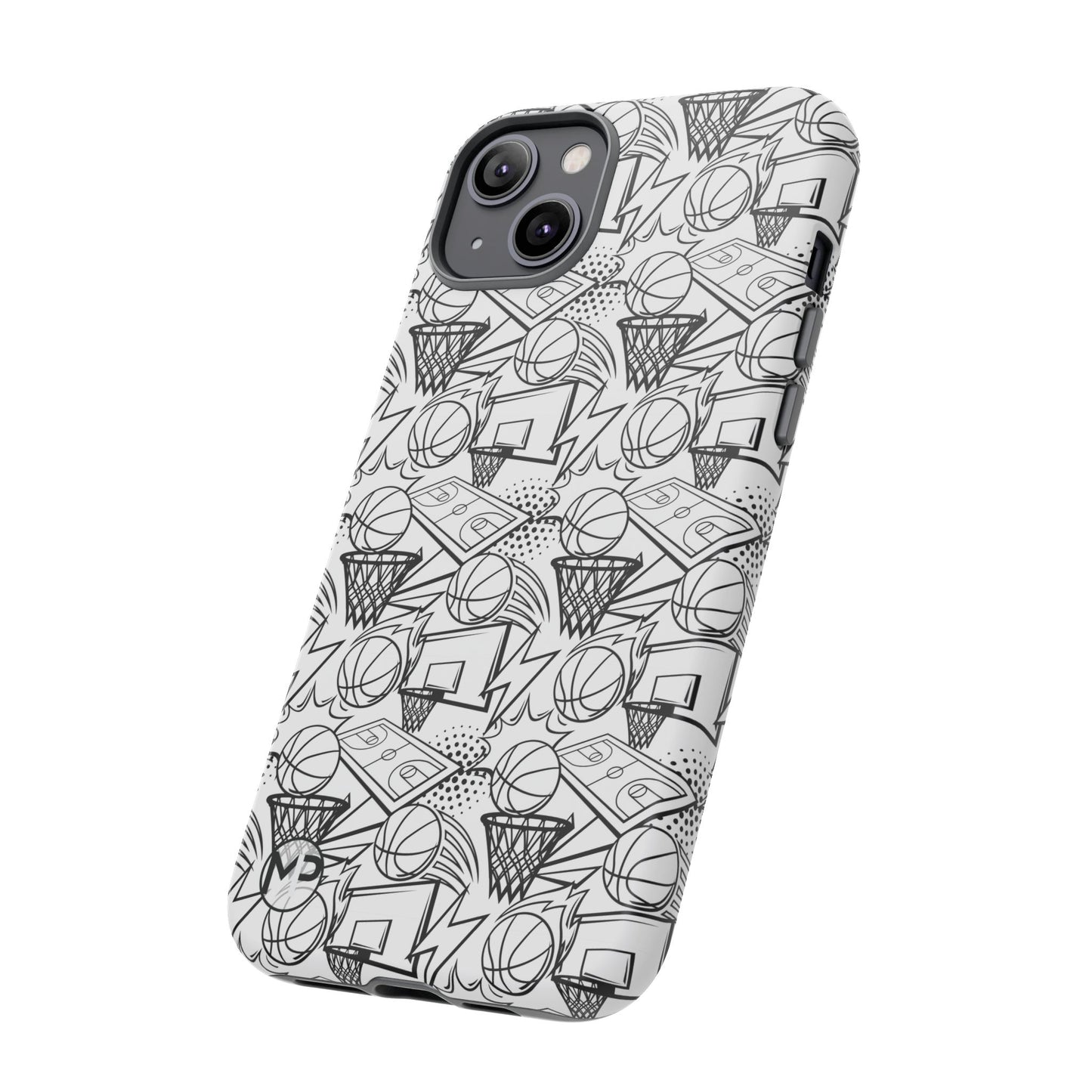 Basketball Doodle Tough Phone Case