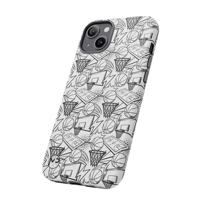 Basketball Doodle Tough Phone Case