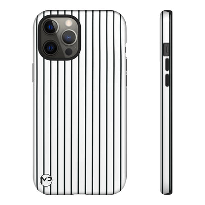 Striped Tough Phone Case — Slim Protective iPhone Cover