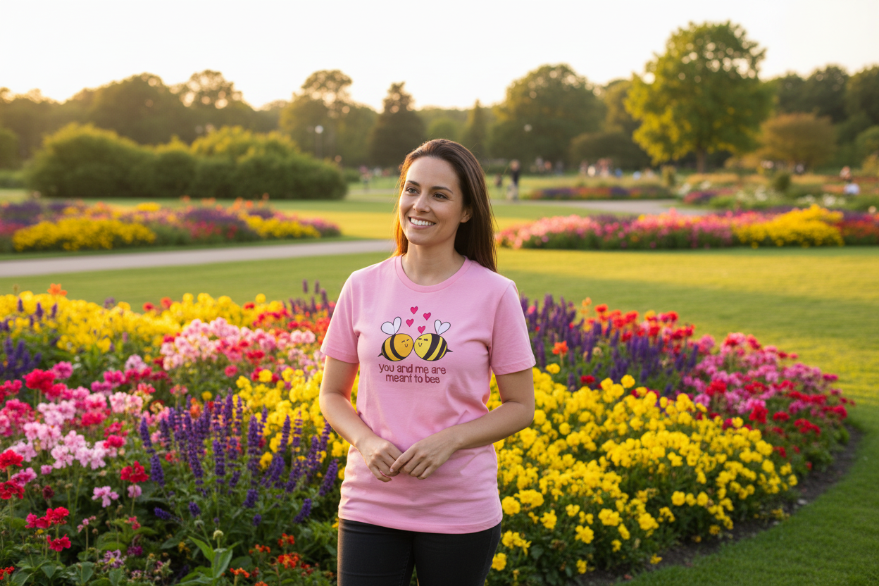 Valentine Bee T-Shirt
