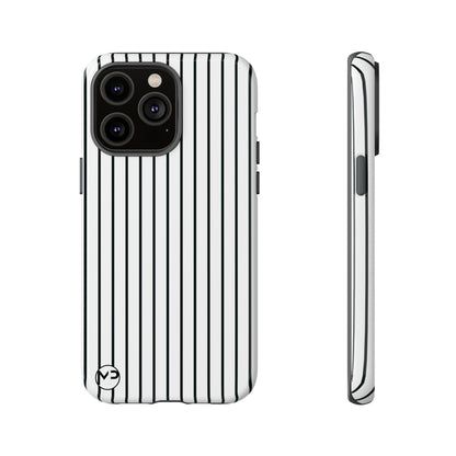 Striped Tough Phone Case — Slim Protective iPhone Cover