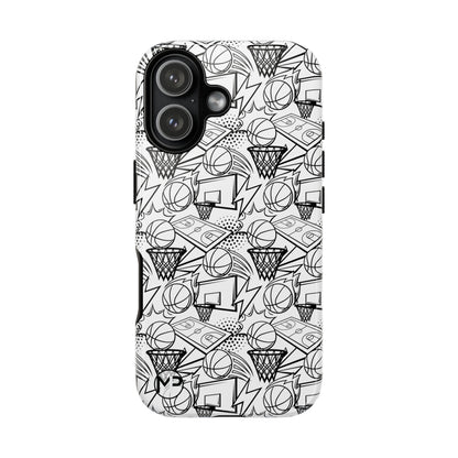 Basketball Doodle Tough Phone Case