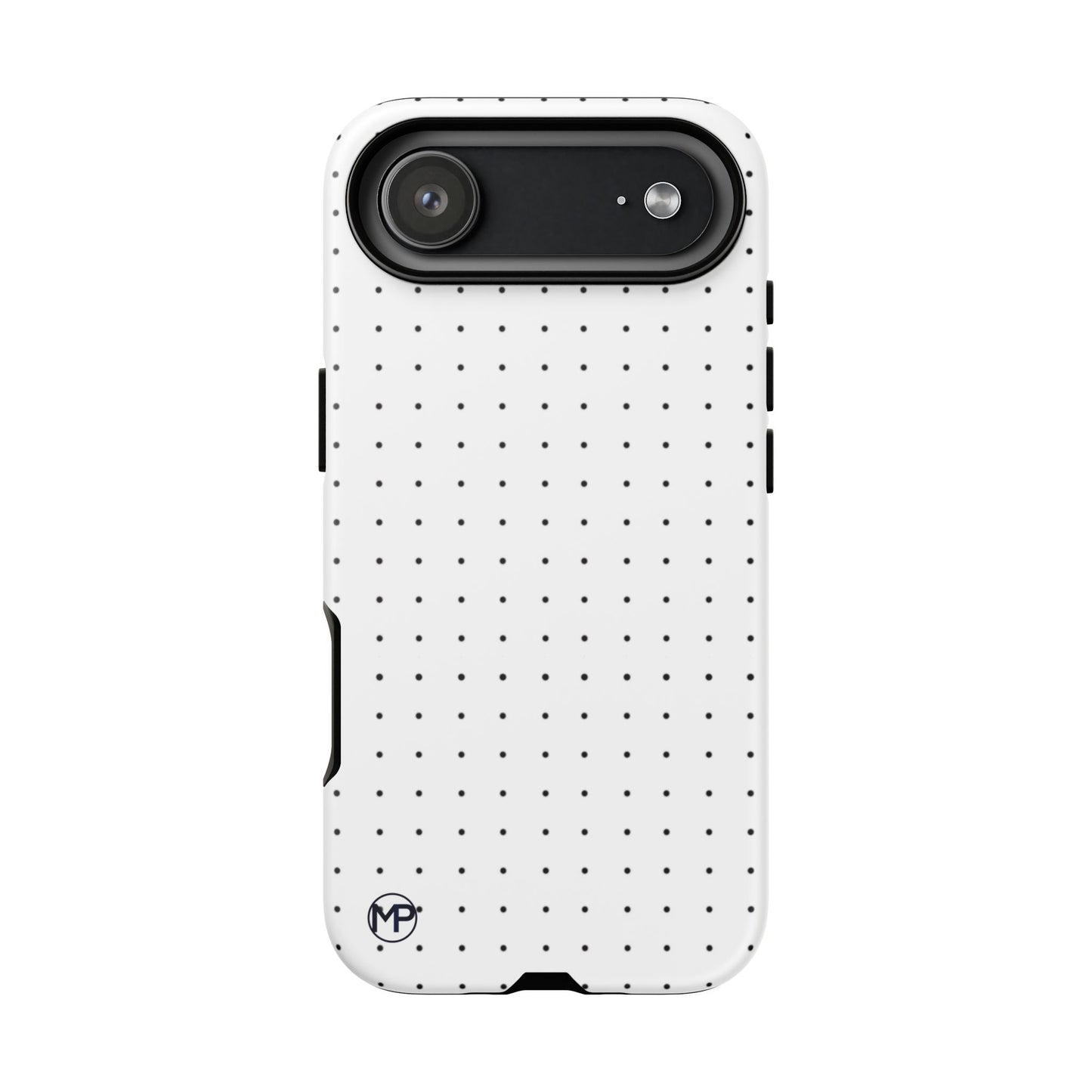 White Mini Polka-Dot Dot Tough Phone Case