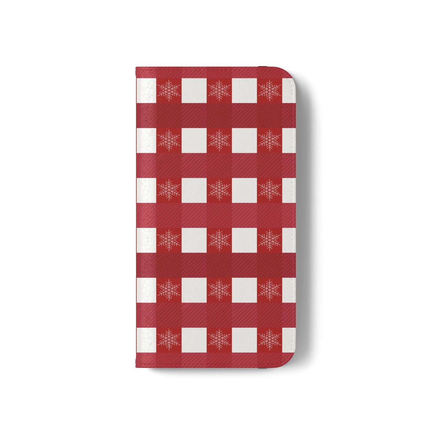 Red Buffalo Plaid Holiday Wallet Phone Case