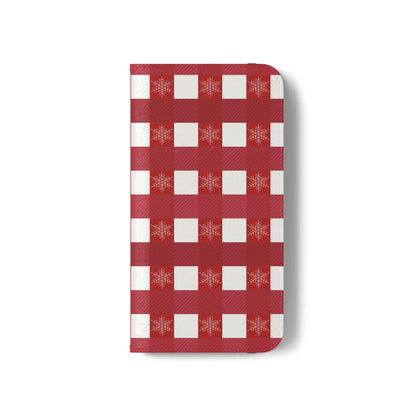 Red Buffalo Plaid Holiday Wallet Phone Case