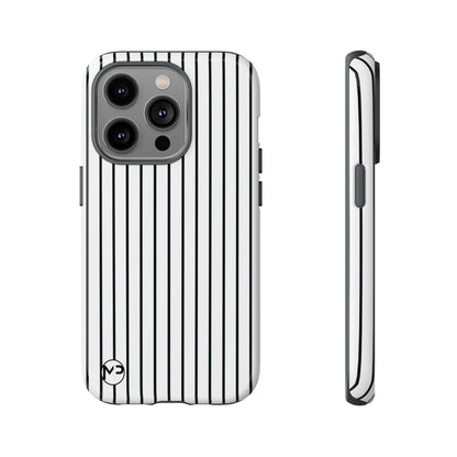Striped Tough Phone Case — Slim Protective iPhone Cover