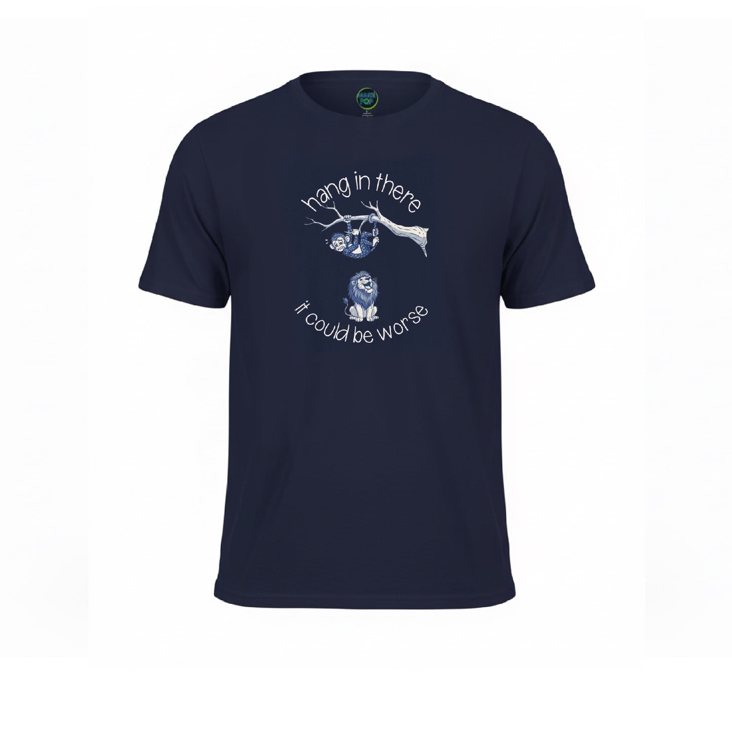 Hang In There It Could Be Worse T-Shirt — Funny Sloth Graphic Tee