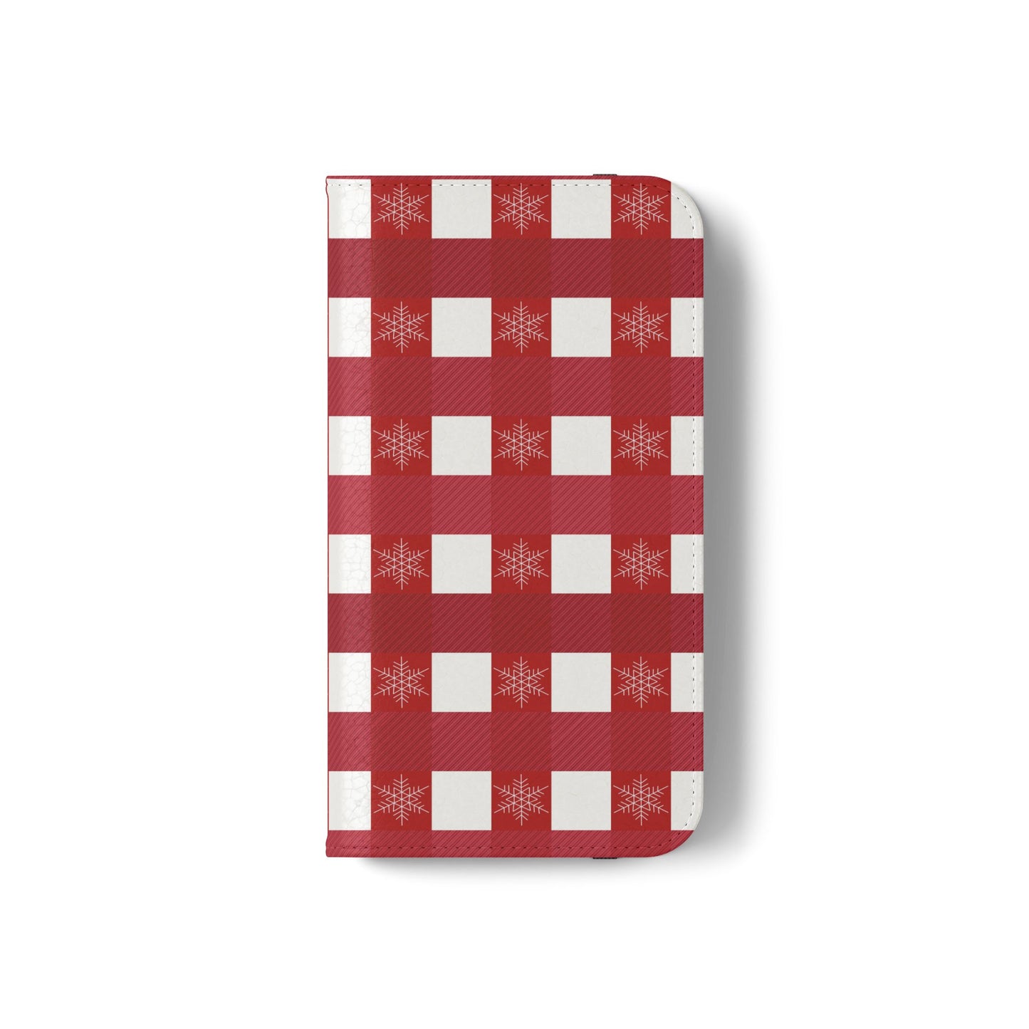 Red Buffalo Plaid Holiday Wallet Phone Case