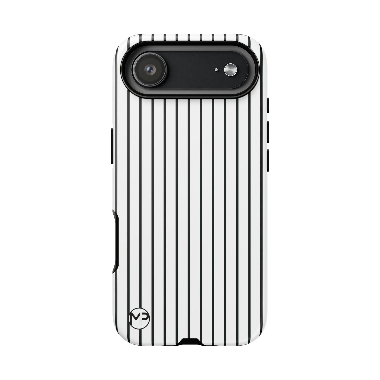 Striped Tough Phone Case — Slim Protective iPhone Cover