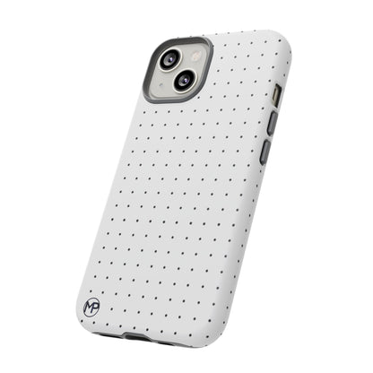 White Mini Polka-Dot Dot Tough Phone Case
