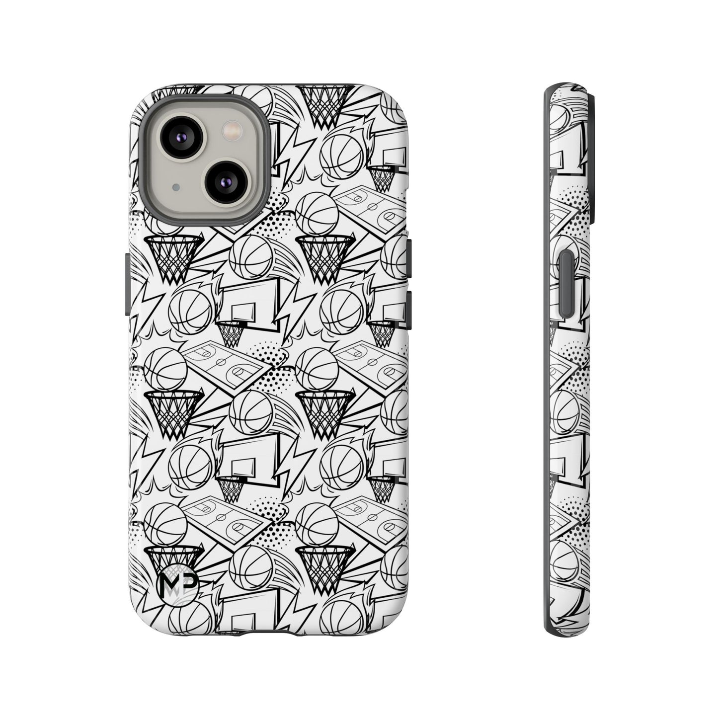 Basketball Doodle Tough Phone Case