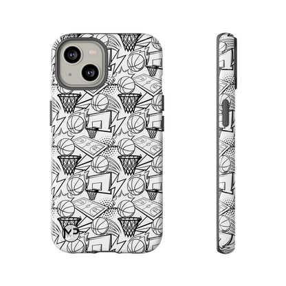 Basketball Doodle Tough Phone Case