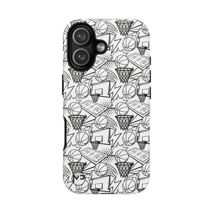 Basketball Doodle Tough Phone Case