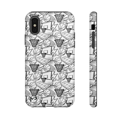Basketball Doodle Tough Phone Case